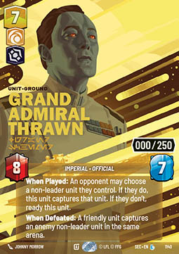 Grand Admiral Thrawn, Grand Schemer (V.5)