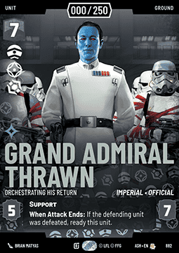 Grand Admiral Thrawn, Orchestrating His Return (V.5)