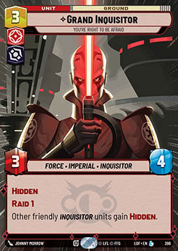 Grand Inquisitor, You're Right to Be Afraid (V.1)