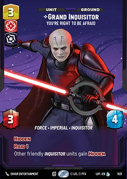 Grand Inquisitor, You're Right to Be Afraid (V.3)
