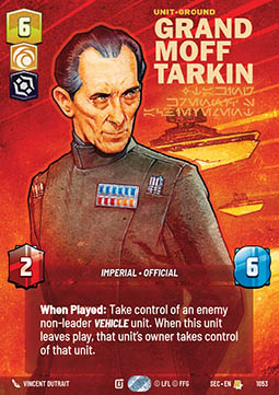 Grand Moff Tarkin, Taking Krennic's Achievement (V.2)