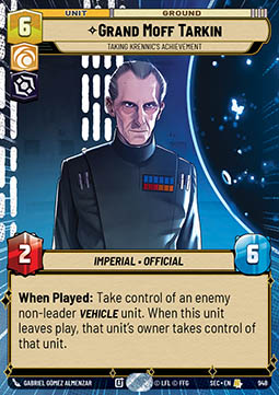 Grand Moff Tarkin, Taking Krennic's Achievement (V.3)