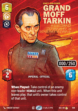 Grand Moff Tarkin, Taking Krennic's Achievement (V.5)