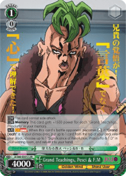 Grand Teachings, Pesci & F.M (V.2 - JoJo Rare)