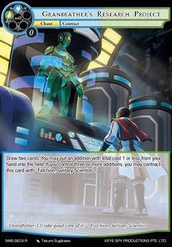 Grandfather's Research Project // Justice (V.2 - Secret Rare)