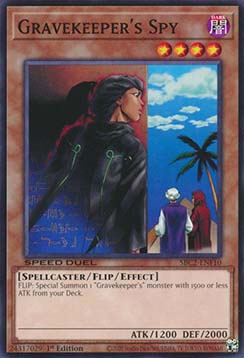 Gravekeeper's Spy (V.2 - Secret Rare)