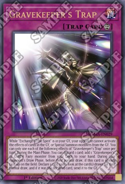 Gravekeeper's Trap (V.2 - Ultra Parallel Rare)