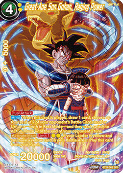 Great Ape Son Gohan, Raging Power (V.2 - Special Rare)