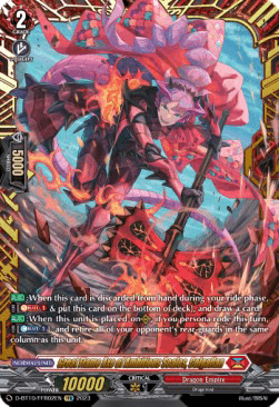 Great Flame Axe of Ambitious Scales, Colgaflan [D Format] (V.2 - Feature Rare)