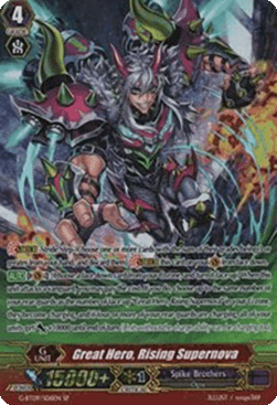 Great Hero, Rising Supernova [G Format] (V.1 - Special Parallel)