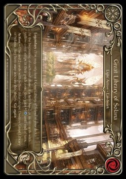 Great Library of Solana (Cold Foil)