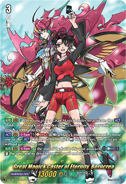 Great Magick Caster of Eternity, Berucrea [D-Format] (V.2 - Secret Rare)