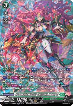 Great Magick Caster of Eternity, Berucrea [D-Format] (V.5 - Silver Rare)