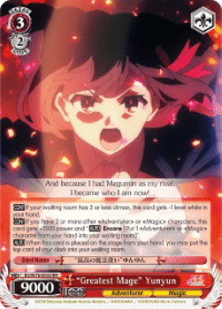 "Greatest Mage" Yunyun (V.1 - Double Rare)