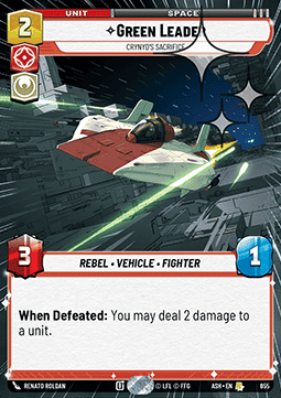 Green Leader, Crynyd's Sacrifice (V.2)