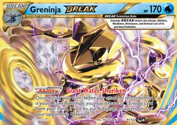 Greninja BREAK  (BKP 41)