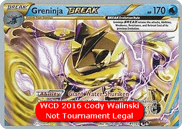 Greninja BREAK  (WCD16 BKP 41)