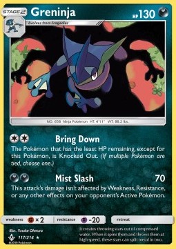 Greninja  (UNB 117)