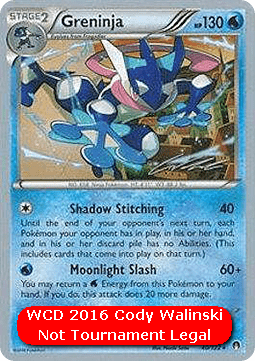 Greninja  (WCD16 BKP 40)