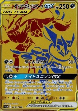 Greninja & Zoroark GX  (sm12a 223)