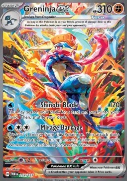Greninja ex  (TWM 214)