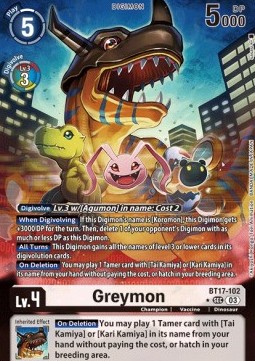 Greymon (BT17-102) (V.2)