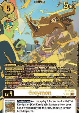 Greymon (BT17-102) (V.3)