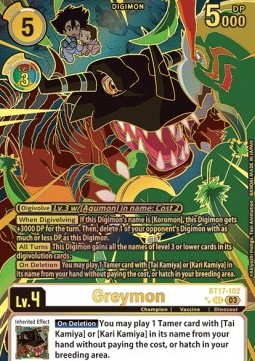 Greymon (BT17-102) (V.4)