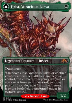 Grist, Voracious Larva // Grist, the Plague Swarm (V.2)