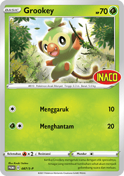 Grookey  (S-P/ID 087)