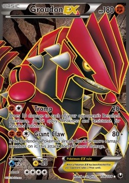 Groudon EX  (DEX 106)