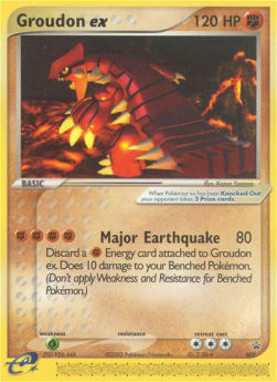 Groudon ex  (NP 2)