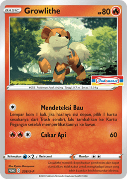 Growlithe  (S-P/ID 238)