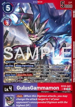 GulusGammamon (EX10-042) (V.2)