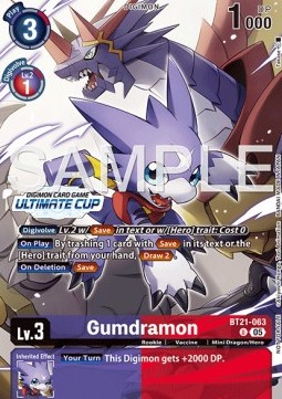 Gumdramon (BT21-063)