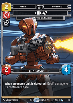 HK-47, Exclamation: Die, Meatbag! (V.2)