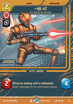 HK-47, Exclamation: Die, Meatbag!