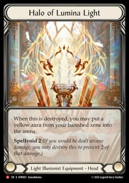 Halo of Lumina Light (Extended Art Cold Foil)