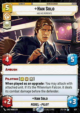 Han Solo, Has His Moments (V.2)