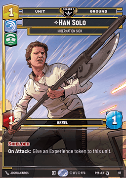 Han Solo, Hibernation Sick (V.1)