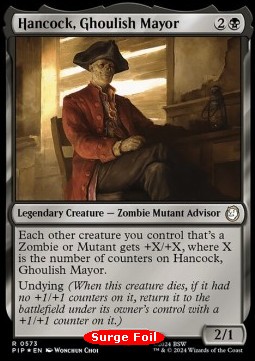 Hancock, Ghoulish Mayor (V.2)
