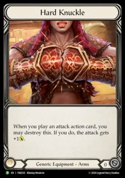 Hard Knuckle (Cold Foil)