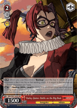 Harley Quinn: Battle on the Big Boat (V.2 - Super Rare)