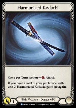 Harmonized Kodachi (Cold Foil)