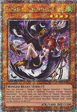 Harpie Channeler (V.2 - Quarter Century Secret Rare)