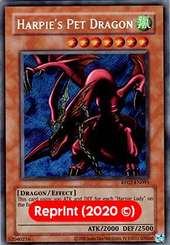 Harpie's Pet Dragon (V.2 - Secret Rare)