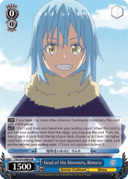 Head of the Monsters, Rimuru (V.1 - Double Rare)