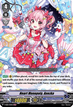 Heart Monopoly, Anezka [V Format] (V.1 - Legend Idol Rare)