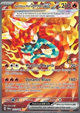Hearthflame Mask Ogerpon ex  (TWM 212)