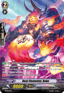 Heat Elemental, Bobo [G Format] (V.2 - Promo)